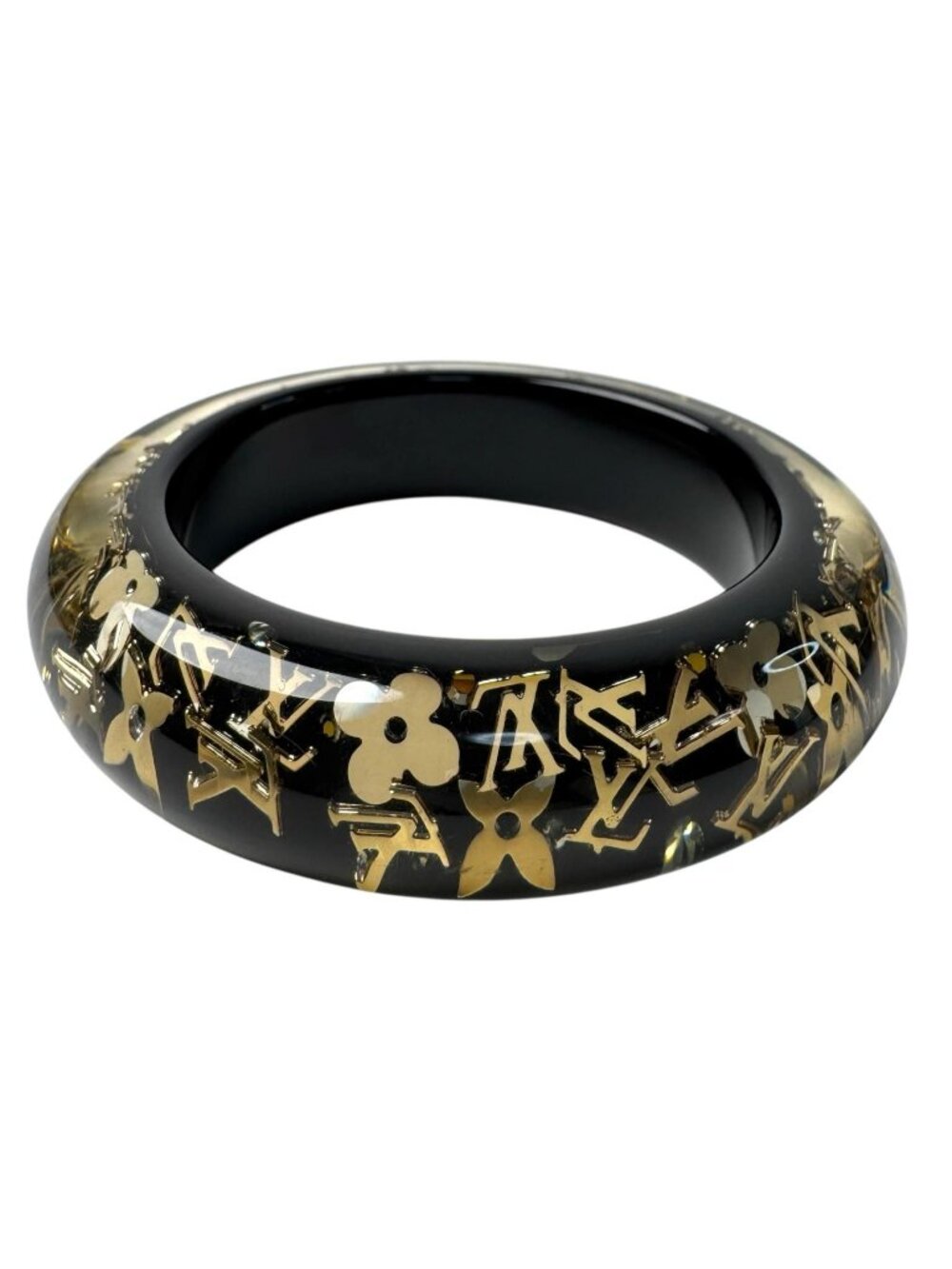 Louis Vuitton Bracelet Ankle John GM Bangle Noir